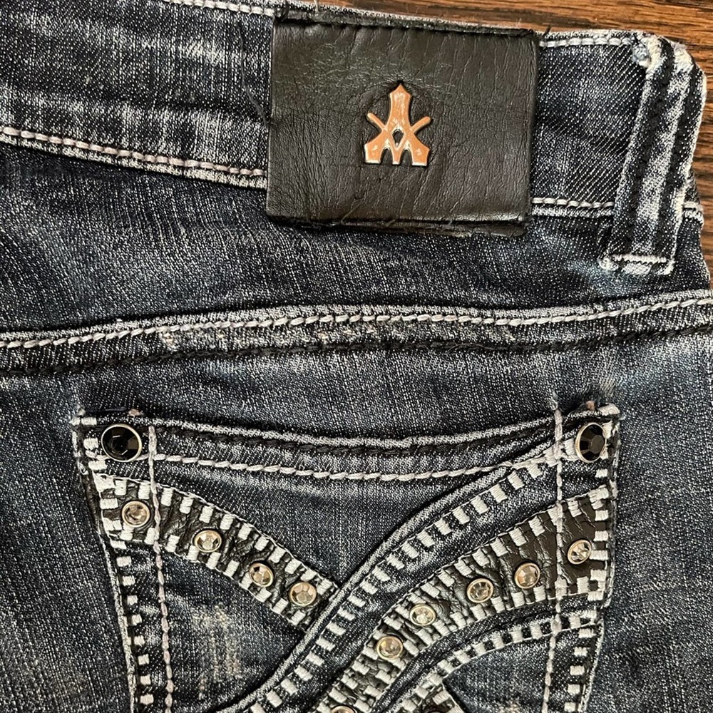 Antique Rivet Jeans - Picture 7 of 8
